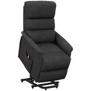 Power Lift Recliner Chair for Elderly, Easy Assembly, Black Power Lift Recliner Chair for Elderly, Easy Assembly, Black