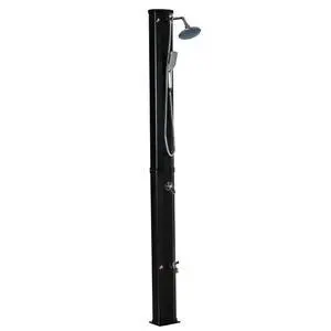 7' Outdoor Solar Heated Shower 360 Rotating Rainfall for Pool 7' Outdoor Solar Heated Shower 360 Rotating Rainfall for Pool