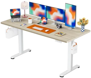 ErGear Height Adjustable Electric Standing Desk, 71 x 30 Inches Sit Stand up Desk, Memory Computer Home Office Desk, Natural ErGear Height Adjustable Electric Standing Desk, 71 x 30 Inches Sit Stand up Desk, Memory Computer Home Office Desk, Natural