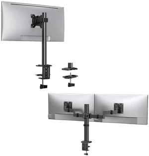 Ergear Monitor Mount for Most 13-32", Heavy-Duty Monitor Mounts for 2 Monitors Ergear Monitor Mount for Most 13-32", Heavy-Duty Monitor Mounts for 2 Monitors