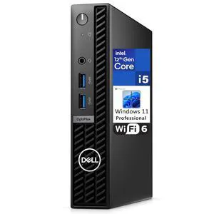 OptiPlex 7000 7010 MFF 1.2L Micro Form Factor Business Desktop Computer, Hexa-Core i5-12500T (Beat i7-11700T), 16GB DDR4 RAM, 512GB PCIe SSD, WiFi 6, Bluetooth, Windows 11 Pro OptiPlex 7000 7010 MFF 1.2L Micro Form Factor Business Desktop Computer, Hexa-Core i5-12500T (Beat i7-11700T), 16GB DDR4 RAM, 512GB PCIe SSD, WiFi 6, Bluetooth, Windows 11 Pro