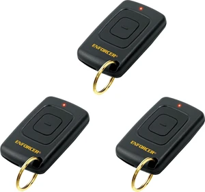 Seco-Larm SK-919T1-GBQ Pack of 3 Enforcer 315MHz Pendant RF Transmitter, 1 Button and 1 Channel, Compatible with All 315MHz SECO-LARM Receivers, Operates Up to 500ft, Over 68 Billion Possible Codes Seco-Larm SK-919T1-GBQ Pack of 3 Enforcer 315MHz Pendant RF Transmitter, 1 Button and 1 Channel, Compatible with All 315MHz SECO-LARM Receivers, Operates Up to 500ft, Over 68 Billion Possible Codes