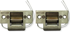 Seco-Larm SD-991A-D1Q Pack of 2 Mini No-Cut Electric Door Strikes; Indoor Use, Converts Cylindrical Lock Sets Into an Electronic Access-Controlled Locking System, Stainless Steel Keeper Seco-Larm SD-991A-D1Q Pack of 2 Mini No-Cut Electric Door Strikes; Indoor Use, Converts Cylindrical Lock Sets Into an Electronic Access-Controlled Locking System, Stainless Steel Keeper