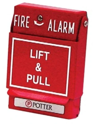 Potter Electric P32-1T-LP, Dual Action Pull Station, SPST Potter Electric P32-1T-LP, Dual Action Pull Station, SPST