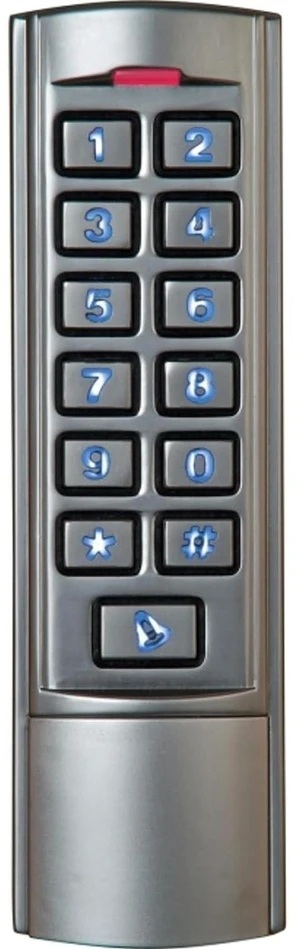 Camden Door Controls - CV-110SPK Slim-Line Stand Alone Prox Reader & Keypad, 1 Relay, 2,000 Users - Door - Multicolor Camden Door Controls - CV-110SPK Slim-Line Stand Alone Prox Reader & Keypad, 1 Relay, 2,000 Users - Door - Multicolor