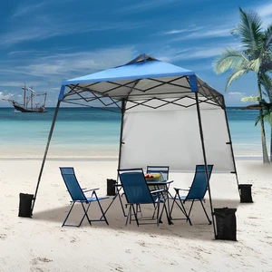 8x8ft Pop Up Canopy Tent Event Shade with Sidewall 8x8ft Pop Up Canopy Tent Event Shade with Sidewall