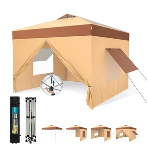 10x10ft Pop Up Canopy Tent Event Shade with Sidewalls 10x10ft Pop Up Canopy Tent Event Shade with Sidewalls