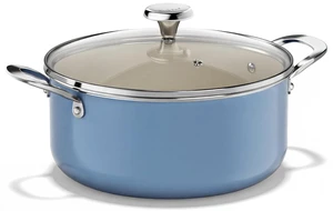 Redchef Ceramic Stock Pot, Induction Cooking Pot with Glass Lid for Soup, 5Qt Stockpot Nonstick Soup Pot, Even Heating, Stay-Cool Handles,Fits All Stoves, Oven/Dishwasher Safe, PFAS Free (Blue) Redchef Ceramic Stock Pot, Induction Cooking Pot with Glass Lid for Soup, 5Qt Stockpot Nonstick Soup Pot, Even Heating, Stay-Cool Handles,Fits All Stoves, Oven/Dishwasher Safe, PFAS Free (Blue)