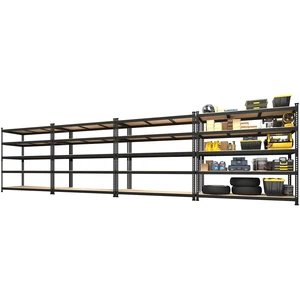 48"W x 24"D x 72"H Garage Storage Shelves, 5-Tier Metal Shelving 48"W x 24"D x 72"H Garage Storage Shelves, 5-Tier Metal Shelving