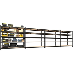 47"W x 18"D x 72"H Garage Storage Shelves, 5-Tier Metal Shelving 47"W x 18"D x 72"H Garage Storage Shelves, 5-Tier Metal Shelving