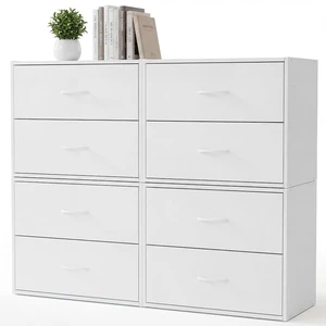2 Wood Drawers Closet Dresser Storage Organizer Stackable 4 Packs 2 Wood Drawers Closet Dresser Storage Organizer Stackable 4 Packs