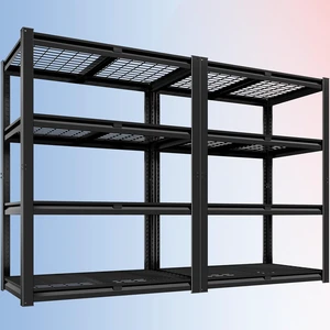 40" W Heavy Duty Garage Shelving 2200 LBS 4 Tier Storage Shelves 40" W Heavy Duty Garage Shelving 2200 LBS 4 Tier Storage Shelves
