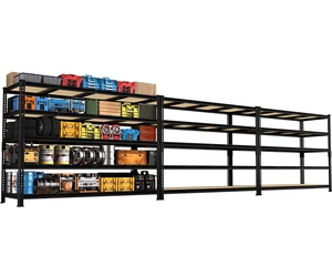 60" W X 24" D X 72" H Heavy Duty Garage Storage Shelves, 3000 LBS 60" W X 24" D X 72" H Heavy Duty Garage Storage Shelves, 3000 LBS