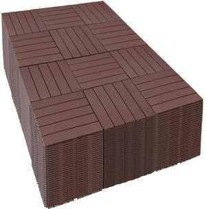 432 PCS Plastic Interlocking Patio Deck Tiles Outdoor All Weather 432 PCS Plastic Interlocking Patio Deck Tiles Outdoor All Weather