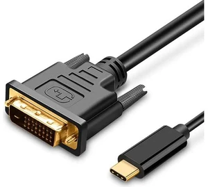 USB C to DVI Cable 4K@30Hz Thunderbolt to DVI (24+1) Male to Male Cable 6FT USB Type-C to DVI Adapter Support 2017-2020 MacBook Pro, Surface Book 2, Dell XPS 13, Galaxy S10 USB C to DVI Cable 4K@30Hz Thunderbolt to DVI (24+1) Male to Male Cable 6FT USB Type-C to DVI Adapter Support 2017-2020 MacBook Pro, Surface Book 2, Dell XPS 13, Galaxy S10