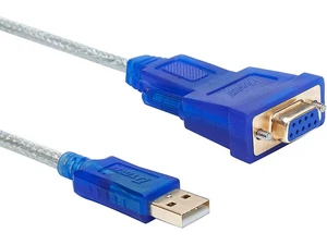 3 Feet USB to Serial Female Adapter Cable DB9 RS232 to USB 2.0 Cord with Prolific PL2303 Chip Windows 11 10 8 7 Mac Linux 3 Feet USB to Serial Female Adapter Cable DB9 RS232 to USB 2.0 Cord with Prolific PL2303 Chip Windows 11 10 8 7 Mac Linux