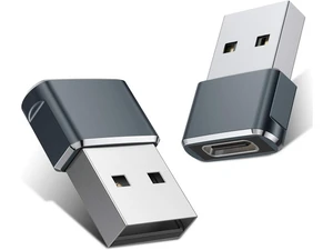 USB to USB C Adapter for iPhone 16 Charger 2Pack USBC Female to A Male OTG Type C Converter for Apple Watch Ultra iWatch 7 8 9 10 iPhone 15 14 13 Plus Pro Max AirPods iPad Car S24 USB to USB C Adapter for iPhone 16 Charger 2Pack USBC Female to A Male OTG Type C Converter for Apple Watch Ultra iWatch 7 8 9 10 iPhone 15 14 13 Plus Pro Max AirPods iPad Car S24