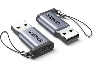 10Gbps USB C Female to USB Male Adapter 2 Pack Type C to USB A Charger Cable Converter Compatible with Apple Watch iPhone 15 14 13 AirPods 3 MacBook Galaxy Note Google Pixel etc Gray 10Gbps USB C Female to USB Male Adapter 2 Pack Type C to USB A Charger Cable Converter Compatible with Apple Watch iPhone 15 14 13 AirPods 3 MacBook Galaxy Note Google Pixel etc Gray