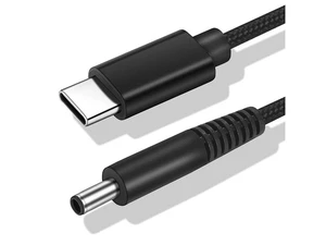 USB C to Smart Tip Charging Cable for Laptop Charger 45W 65w 90W 4.5mm Connector for Inspiron 11 13 14 17 15 3000 5000 7000-Nylon Braided 1.8m USB C to Smart Tip Charging Cable for Laptop Charger 45W 65w 90W 4.5mm Connector for Inspiron 11 13 14 17 15 3000 5000 7000-Nylon Braided 1.8m