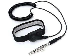 2PC 11 Inch Adjustable ESD Anti Static Wrist Strap with Alligator Clip & Extended Cord, Grounding Bracelet for PC Assembly & Electronic Repair 2PC 11 Inch Adjustable ESD Anti Static Wrist Strap with Alligator Clip & Extended Cord, Grounding Bracelet for PC Assembly & Electronic Repair