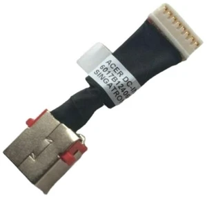 For Acer Predator Helios 300 PH315 -52 10 50.Q5MN4.003 DC In Power Jack Cable Charging Port Connector For Acer Predator Helios 300 PH315 -52 10 50.Q5MN4.003 DC In Power Jack Cable Charging Port Connector