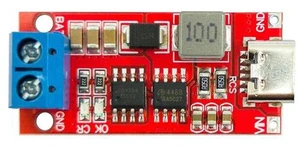 2S Type-C To 8.4V Boost Polymer Li-Ion Charger Module DC 3-6V Step Up Battery Converter Module Power Supply(2S 2A) 2S Type-C To 8.4V Boost Polymer Li-Ion Charger Module DC 3-6V Step Up Battery Converter Module Power Supply(2S 2A)