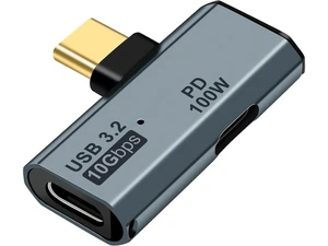 USB C OTG Adapter Type C 100W PD Charging USB C to Dual USB C Splitter for iPhone 15 Pro Max Google TV Chromecast 2020 MacBook Samsung Galaxy S22/S23(Gray) USB C OTG Adapter Type C 100W PD Charging USB C to Dual USB C Splitter for iPhone 15 Pro Max Google TV Chromecast 2020 MacBook Samsung Galaxy S22/S23(Gray)