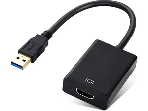 USB to HDMI Adapter USB 3.0/2.0 to HDMI 1080P Video Audio Converter USB Video Adapter USB A to HDMI Adapter Multiple for Desktop PC TV Compatible with Windows XP 7/8/ 8.1/10 USB to HDMI Adapter USB 3.0/2.0 to HDMI 1080P Video Audio Converter USB Video Adapter USB A to HDMI Adapter Multiple for Desktop PC TV Compatible with Windows XP 7/8/ 8.1/10