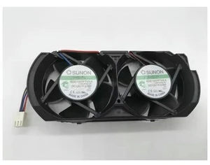 Cooler Fan for KDE1207PTVX-A XBOX360 Gaming Console Chassis Fan 12V 2.8W Dual Fan Cooling Cooler Fan for KDE1207PTVX-A XBOX360 Gaming Console Chassis Fan 12V 2.8W Dual Fan Cooling