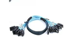 FOR High-Speed 8 ports SATA 7P Female to 8 ports SATA 7 Pin 6Gbps Data Cable FOR Hard Disk SSD Optical Drive Server Host 0.5m//1m FOR High-Speed 8 ports SATA 7P Female to 8 ports SATA 7 Pin 6Gbps Data Cable FOR Hard Disk SSD Optical Drive Server Host 0.5m//1m