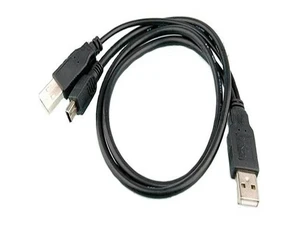 FOR USB 2. 0 Two A Type Male To Mini usb 5 Pin Male Y Cable FOR 2.5 Mobile Hard Disk Drive HDD FOR USB 2. 0 Two A Type Male To Mini usb 5 Pin Male Y Cable FOR 2.5 Mobile Hard Disk Drive HDD