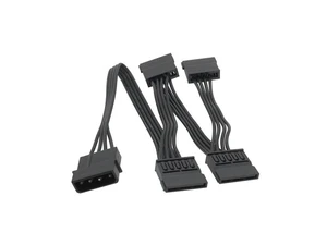 4 Pin Male to SATA 15 Pin Female Power Supply Cable 1 to 4 Cord Hard Drive IDE M-olex to 4-Port 15Pin SATA Power Cable 30 inch 4 Pin Male to SATA 15 Pin Female Power Supply Cable 1 to 4 Cord Hard Drive IDE M-olex to 4-Port 15Pin SATA Power Cable 30 inch