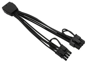 GPU Power Cable PCIE5.0 12VHPWR Female to Dual 8 PIN 6+2P Adapter 12PIN to 2x8PIN Video Card Convert Cable 16AWG Power Wire GPU Power Cable PCIE5.0 12VHPWR Female to Dual 8 PIN 6+2P Adapter 12PIN to 2x8PIN Video Card Convert Cable 16AWG Power Wire
