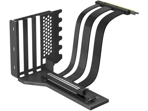 2-Slot GPU Vertical Mount Bracket with 200mm PCIe 5.0 Riser Cable, High Speed GPU Extension Kit Compatible with RTX 5090 4090 RX 9070 RX 7900, Fit 7/8 Open PCI Slot PC Case 2-Slot GPU Vertical Mount Bracket with 200mm PCIe 5.0 Riser Cable, High Speed GPU Extension Kit Compatible with RTX 5090 4090 RX 9070 RX 7900, Fit 7/8 Open PCI Slot PC Case