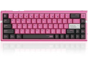 RS6 Ultra 65% 68 Keys Aluminum Hall Effect Gaming Keyboard 0.001mm RT 8K Polling Hot Swappable RGB Sakura-Jade Magnetic RS6 Ultra 65% 68 Keys Aluminum Hall Effect Gaming Keyboard 0.001mm RT 8K Polling Hot Swappable RGB Sakura-Jade Magnetic