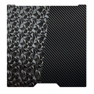 355x346mm H2D Build Plate for Bambu Lab H2D/H2S,Double Sided PEO PET Flexible Removable Spring Steel Heated Printing Bed Platform,Removable Heated Bed for H2D Combo/H2S(Carbon Fiber+Diamond) 355x346mm H2D Build Plate for Bambu Lab H2D/H2S,Double Sided PEO PET Flexible Removable Spring Steel Heated Printing Bed Platform,Removable Heated Bed for H2D Combo/H2S(Carbon Fiber+Diamond)