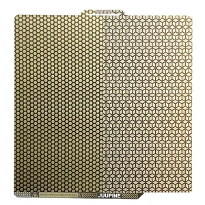 PEI Honeycomb Sheet,Upgraded 0.5mm Etched Bambu Build Plate for Bambu Lab P2S/X2D/X1C/X1/P1P/P1S/A1 3D Pritner,Honeycomb+Square Flexible Spring Steel Sheet for Bambu Lab 3D Printer 257x257mm. PEI Honeycomb Sheet,Upgraded 0.5mm Etched Bambu Build Plate for Bambu Lab P2S/X2D/X1C/X1/P1P/P1S/A1 3D Pritner,Honeycomb+Square Flexible Spring Steel Sheet for Bambu Lab 3D Printer 257x257mm.