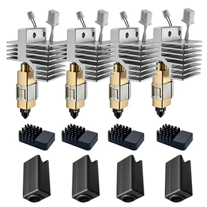 4PK Centauri Carbon 2 Hotend,0.2/0.4/0.6/0.8mm Hardened Steel Ceramic Heating,350°C HeatResistant Print Head,500 mm/s HighSpeed Printing, QuickDetachable WearResistant Nozzle for Elegoo CC2 4PK Centauri Carbon 2 Hotend,0.2/0.4/0.6/0.8mm Hardened Steel Ceramic Heating,350°C HeatResistant Print Head,500 mm/s HighSpeed Printing, QuickDetachable WearResistant Nozzle for Elegoo CC2