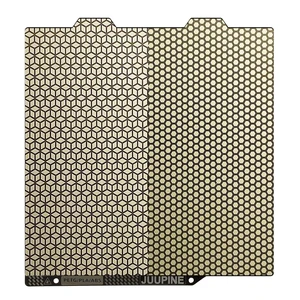 184x184MM A1 Mini Build Plate for Bambu Lab A1 Mini,Upgraded 0.5mm Etching Technology Double Sided Flexible PEI Sheet,Textured Honeycomb+Square Surface 3D Printer Platform. 184x184MM A1 Mini Build Plate for Bambu Lab A1 Mini,Upgraded 0.5mm Etching Technology Double Sided Flexible PEI Sheet,Textured Honeycomb+Square Surface 3D Printer Platform.