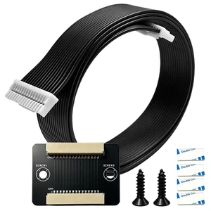 For Snapmker U1 Feeding Extension Cable Module,Feeder Wire Replacement Part,FreelyMovable HighPrecision Detection Sensor,Flexible Bendable Cable with Buckle Lock Connector, PlugPlay 3D Printer part For Snapmker U1 Feeding Extension Cable Module,Feeder Wire Replacement Part,FreelyMovable HighPrecision Detection Sensor,Flexible Bendable Cable with Buckle Lock Connector, PlugPlay 3D Printer part