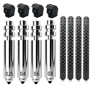 4PK 0.25/0.4/0.6/0.8mm Kobra 4/Kobra X Nozzle Integrated Hardened Steel Nozzles All-Metal Quick-Detachable Extruder Throat Tube Nozzles Print Head Hot End for Anycubic Kobra 4/KX 3D Printer Parts 4PK 0.25/0.4/0.6/0.8mm Kobra 4/Kobra X Nozzle Integrated Hardened Steel Nozzles All-Metal Quick-Detachable Extruder Throat Tube Nozzles Print Head Hot End for Anycubic Kobra 4/KX 3D Printer Parts