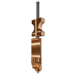 Original Upgraded 0.4mm Integrated Adventurer 5X Nozzle for Flashforge AD5X 3D Printer Extruder Hotend Heating Block Part,Fast Installation Print Head,Balanced Speed & Precision,Rapid Heating Original Upgraded 0.4mm Integrated Adventurer 5X Nozzle for Flashforge AD5X 3D Printer Extruder Hotend Heating Block Part,Fast Installation Print Head,Balanced Speed & Precision,Rapid Heating