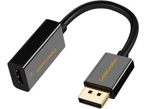 Active DP to HDMI 4K 60Hz DisplayPort to HDMI Adapter Support UHD 4K @60Hz Audio/Video Eyefinity Multi-Screen Compatible Black Active DP to HDMI 4K 60Hz DisplayPort to HDMI Adapter Support UHD 4K @60Hz Audio/Video Eyefinity Multi-Screen Compatible Black