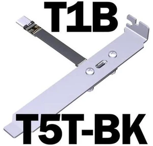 ADT USB 3.1 Type-C Male to Type C Female Up/Down Angle USB Data Sync Charge Cable USB-C Connector Adapter FPC FPV Flat Cord(T5T-T1B w Bracket)(25cm) ADT USB 3.1 Type-C Male to Type C Female Up/Down Angle USB Data Sync Charge Cable USB-C Connector Adapter FPC FPV Flat Cord(T5T-T1B w Bracket)(25cm)