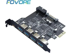 Express USB 3.0 Expansion Card Adapter -E USB 3.0 HUB Controller with 15Pin Power Supply USB3.1 Type-C E Extender Card Express USB 3.0 Expansion Card Adapter -E USB 3.0 HUB Controller with 15Pin Power Supply USB3.1 Type-C E Extender Card