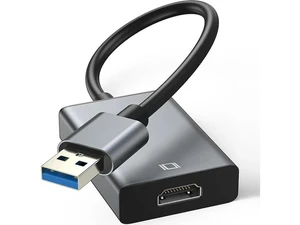 USB to HDMI Adapter USB 3.0/2.0 to HDMI for Multiple Monitors 1080P Compatible with Windows 7/8/10/11Grey USB to HDMI Adapter USB 3.0/2.0 to HDMI for Multiple Monitors 1080P Compatible with Windows 7/8/10/11Grey
