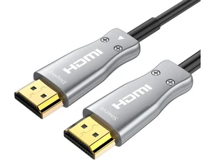 1/2/3/5/10/20/30/50M Fiber Optic HDMI Cable,4K Optical HDMI Cable Supports 4K@60Hz, 4:4:4/4:2:2/4:2:0, HDR, HDCP2.2, ARC, 3D, High Speed 18Gbps,Slim and Flexible Active HDMI Cable, 1M/3.3ft 1/2/3/5/10/20/30/50M Fiber Optic HDMI Cable,4K Optical HDMI Cable Supports 4K@60Hz, 4:4:4/4:2:2/4:2:0, HDR, HDCP2.2, ARC, 3D, High Speed 18Gbps,Slim and Flexible Active HDMI Cable, 1M/3.3ft