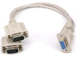 Data Cable Male to Female for Cash Register POS Display Serial Cable Splitter Directly Connected COM 2 in 1 DB9 9Pin 1 to2 Rs232 Data Cable Male to Female for Cash Register POS Display Serial Cable Splitter Directly Connected COM 2 in 1 DB9 9Pin 1 to2 Rs232