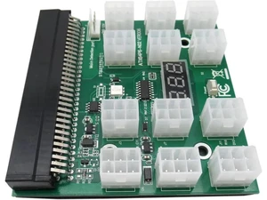 High Performance Durable Breakout Board Server Adapter PSU Power Supply for HP 1200W GPU Mining w/Cables Vicue High Performance Durable Breakout Board Server Adapter PSU Power Supply for HP 1200W GPU Mining w/Cables Vicue