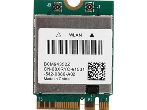 BCM94352Z Dual Band NGFF M.2 Wireless Network Card,4.0, 802.11ac WiFi Adapter (2 External Antenna Cables) BCM94352Z Dual Band NGFF M.2 Wireless Network Card,4.0, 802.11ac WiFi Adapter (2 External Antenna Cables)